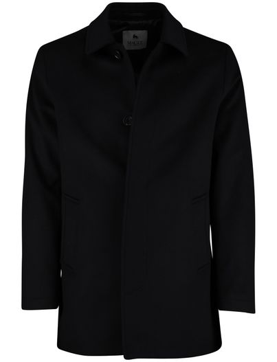 Magee Magee manteljas donkerblauw effen