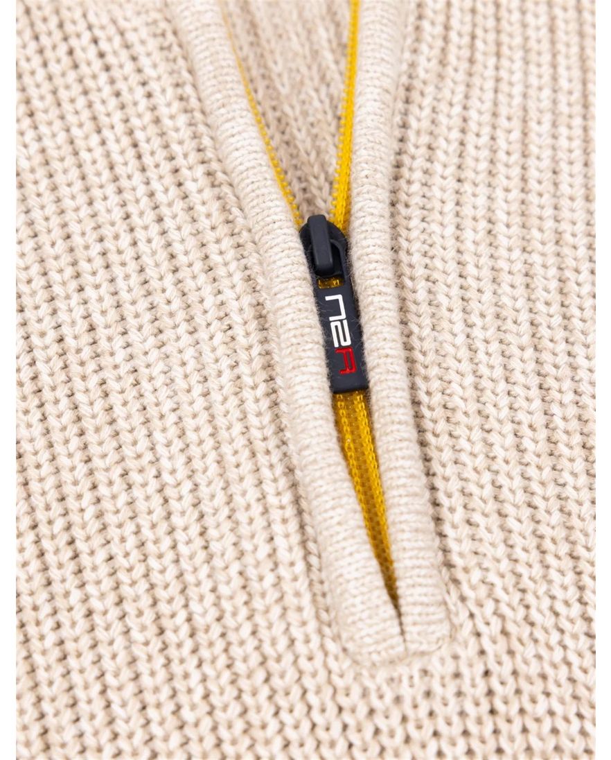 New Zealand trui beige 100% katoen