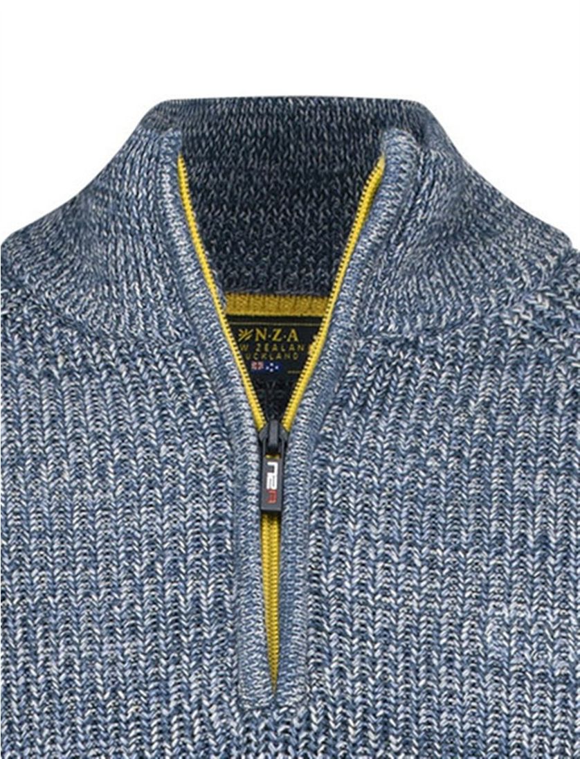 trui New Zealand blauw gemêleerd