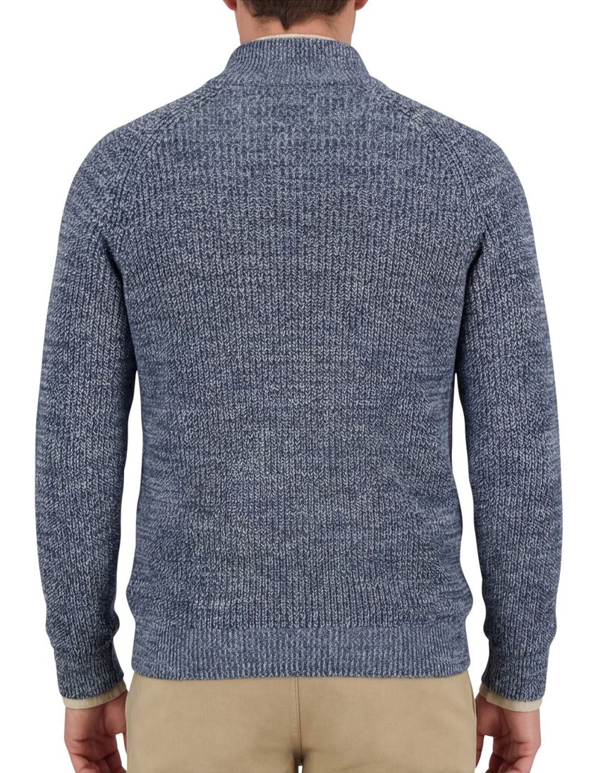 trui New Zealand blauw gemêleerd