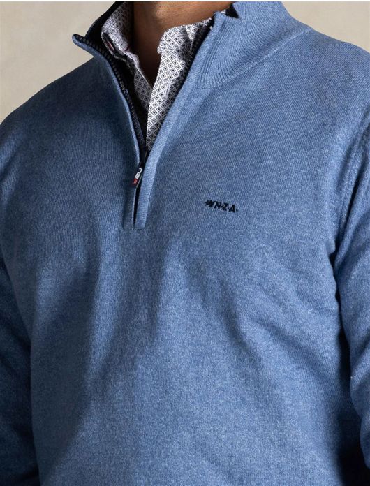 trui lichtblauw New Zealand