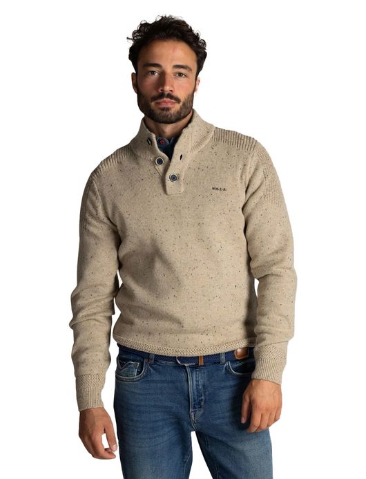 New Zealand trui beige