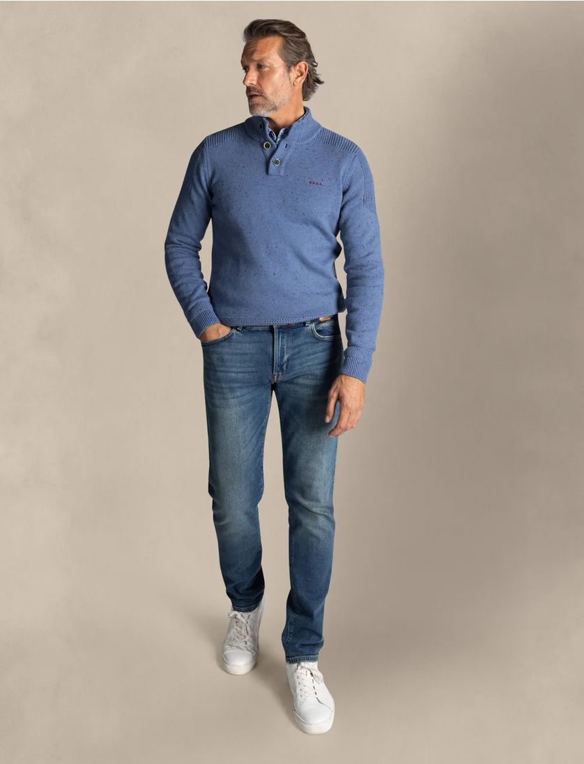 trui New Zealand blauw