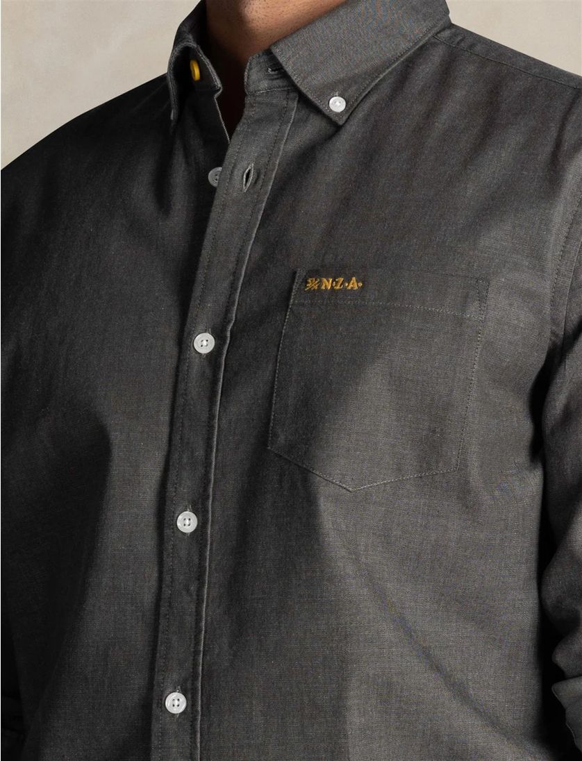 casual overhemd New Zealand groen