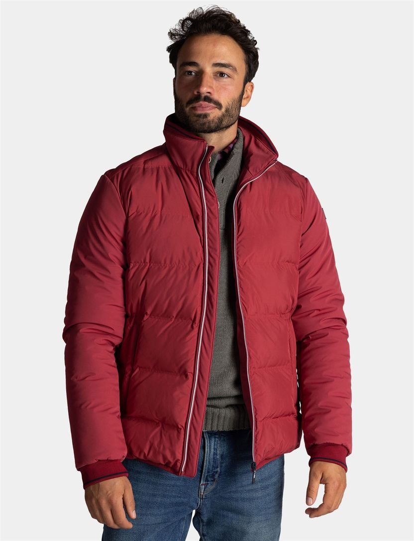 Winterjas New Zealand rood 100% polyester