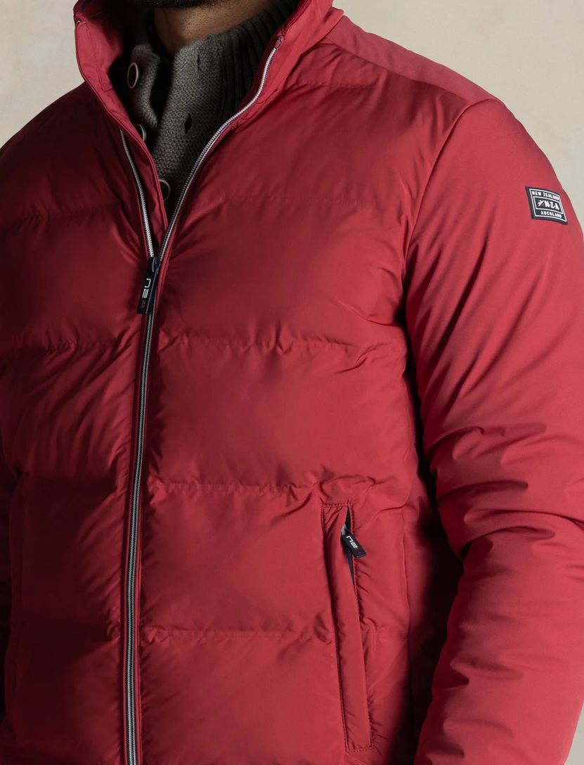 Winterjas New Zealand rood 100% polyester