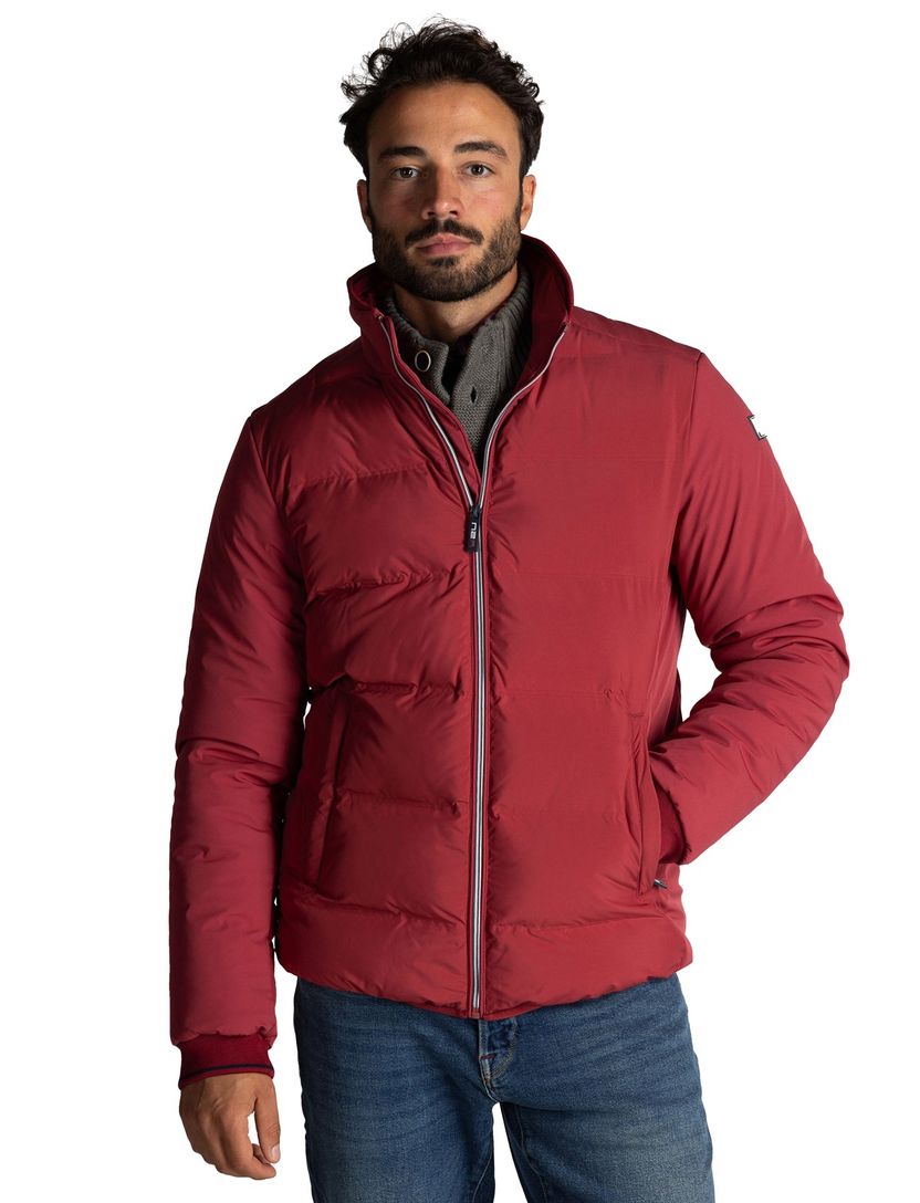 Winterjas New Zealand rood 100% polyester
