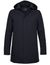 winterjas Profuomo donkerblauw met capuchon