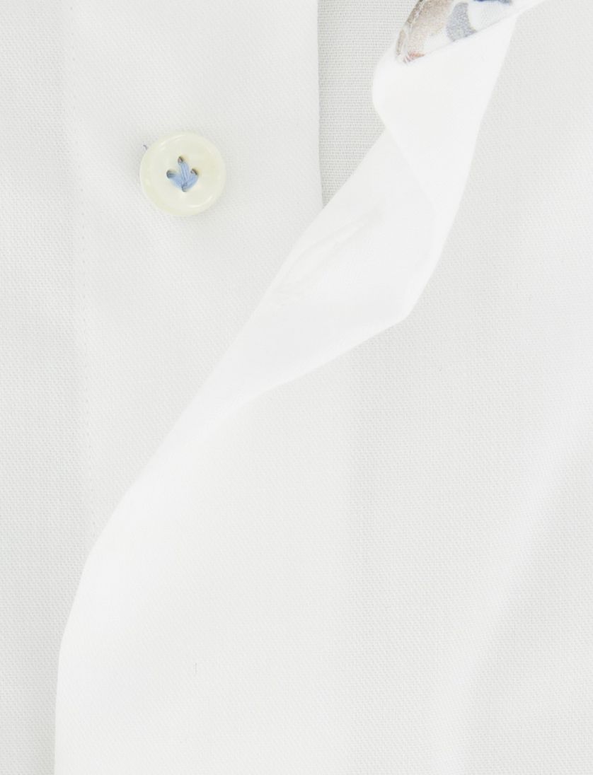 Profuomo overhemd wit effen normale fit