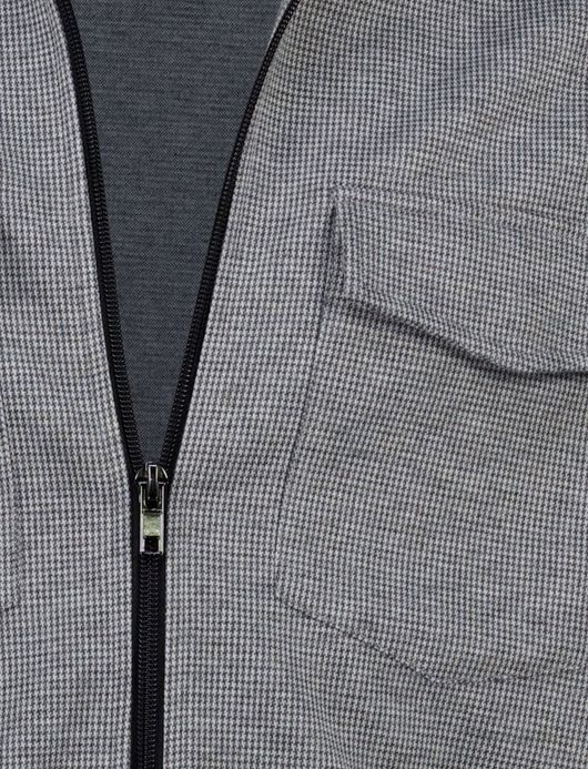 Born with appetite boed overshirt grijs