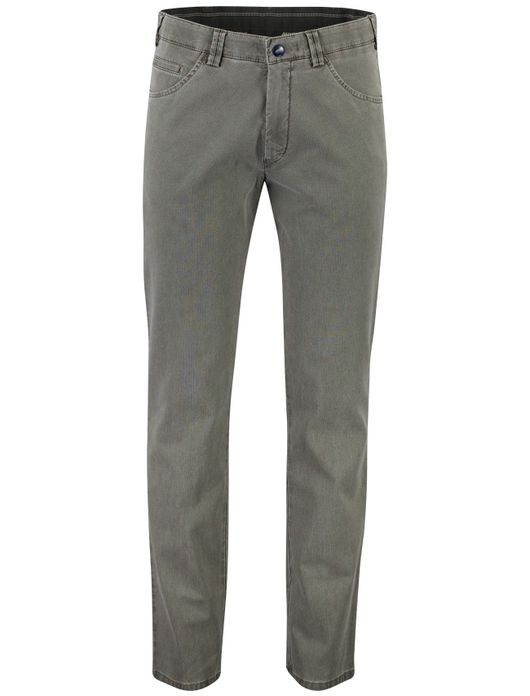Meyer dublin pantalon grijs katoen