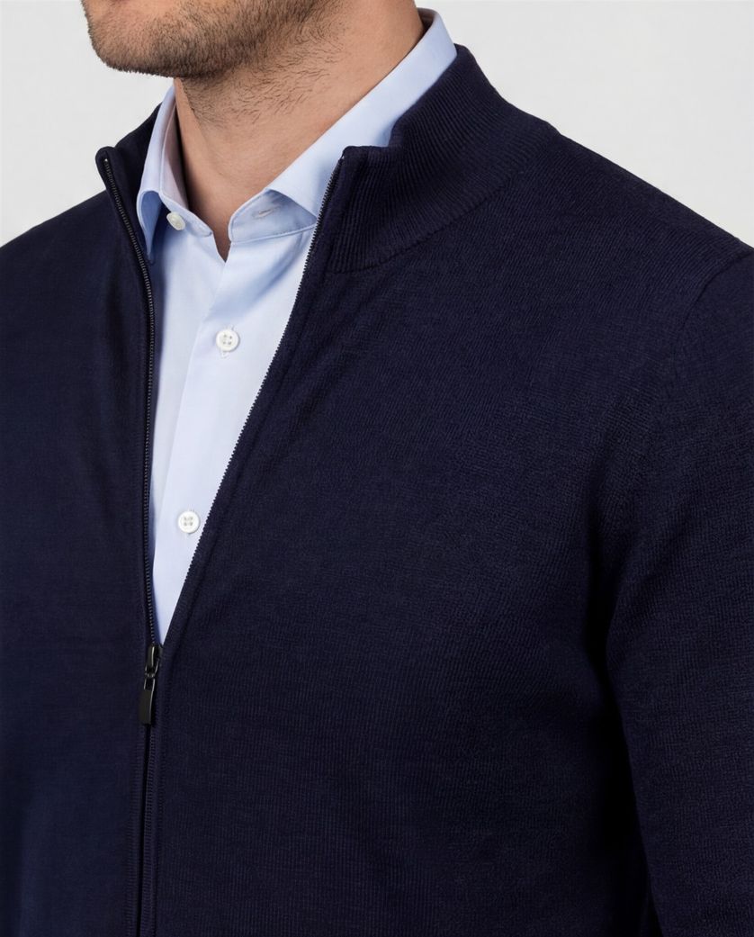 donkerblauw Portofino vest