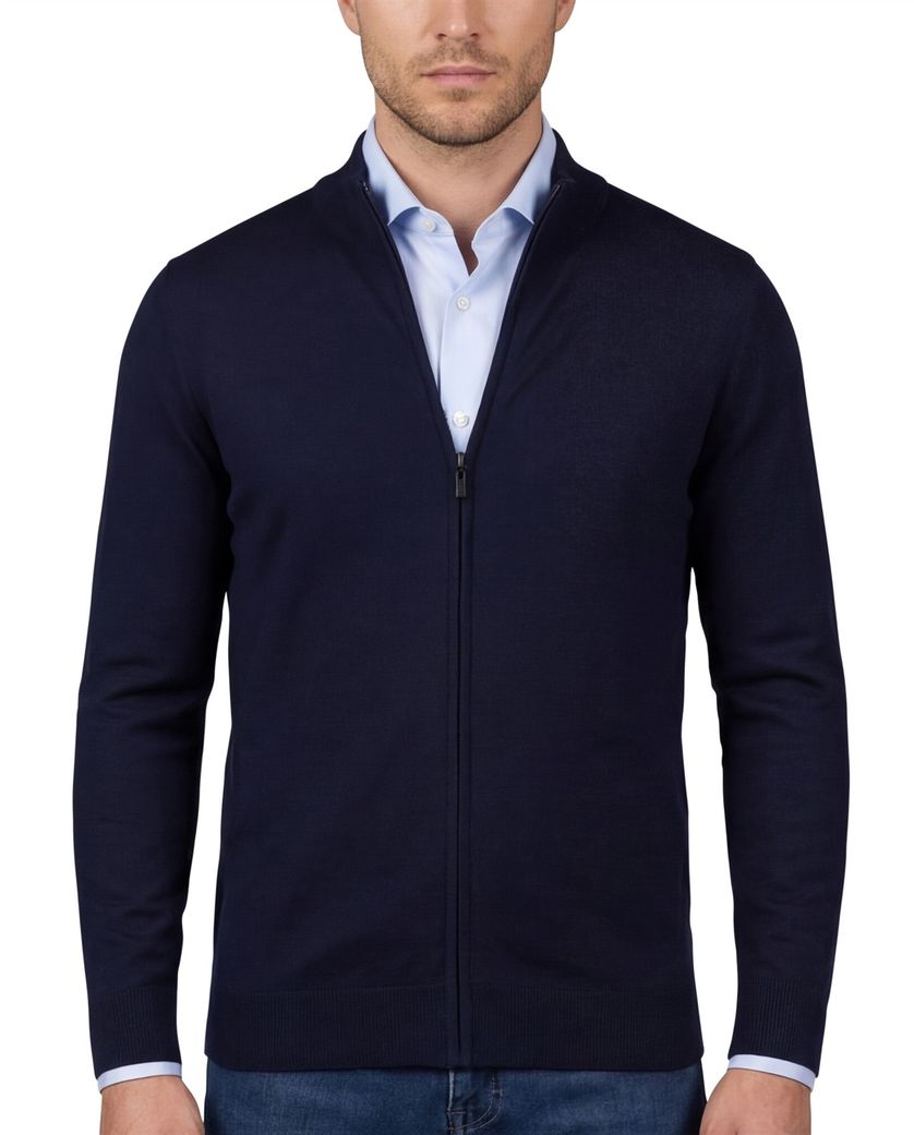 donkerblauw Portofino vest