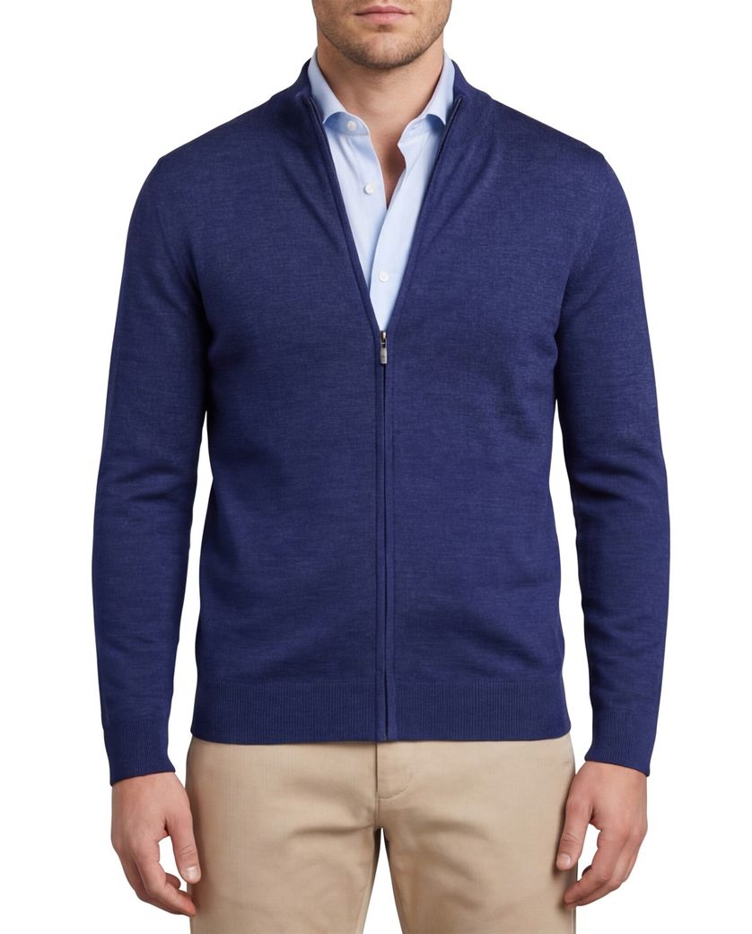 blauw Portofino vest