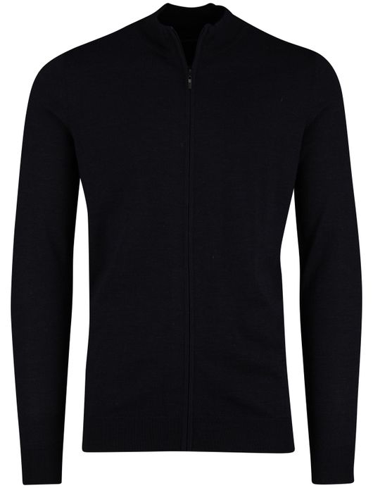 Portofino vest extra lange mouw navy