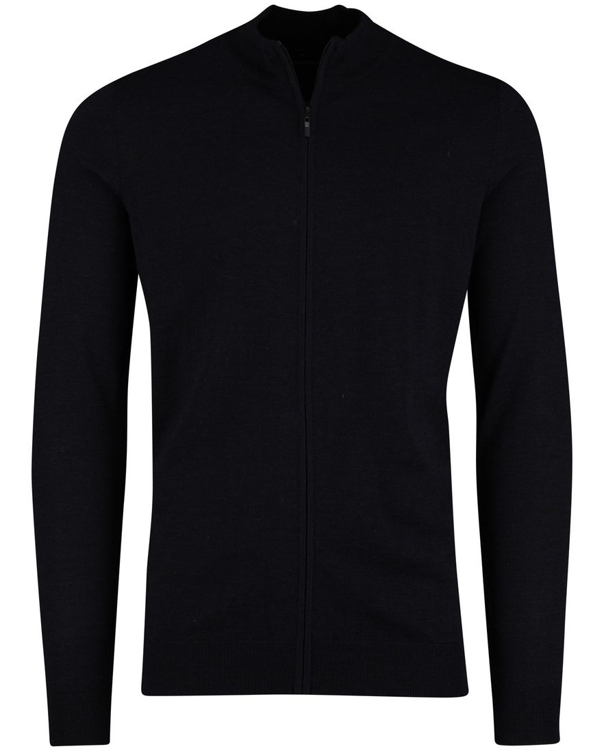 Vest Portofino navy scheerwol