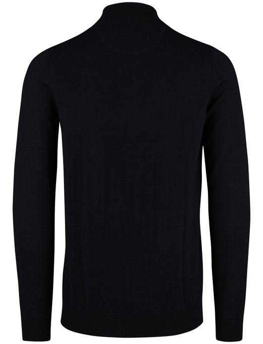 Vest Portofino navy scheerwol