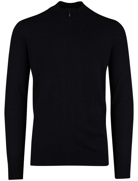 Portofino vest extra lange mouw navy