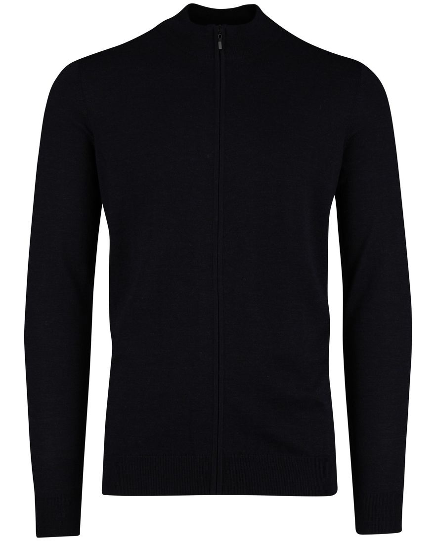 Vest Portofino navy scheerwol