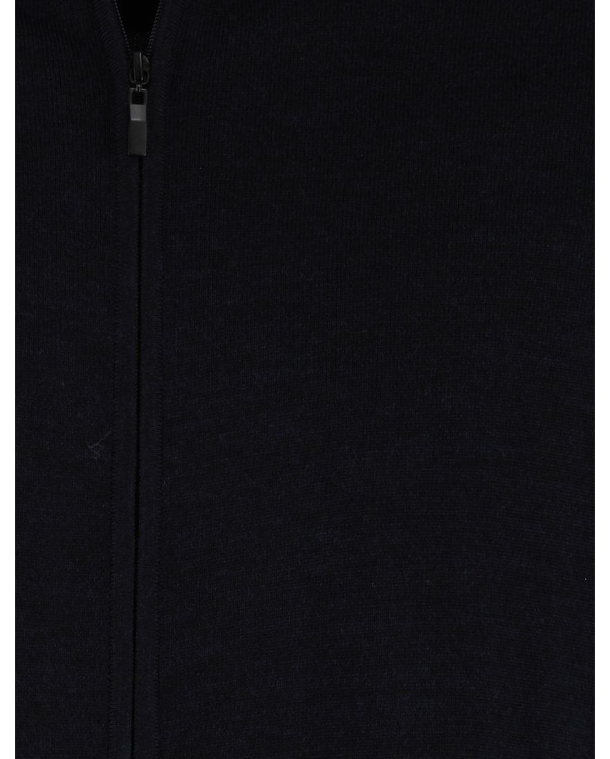 Vest Portofino navy scheerwol