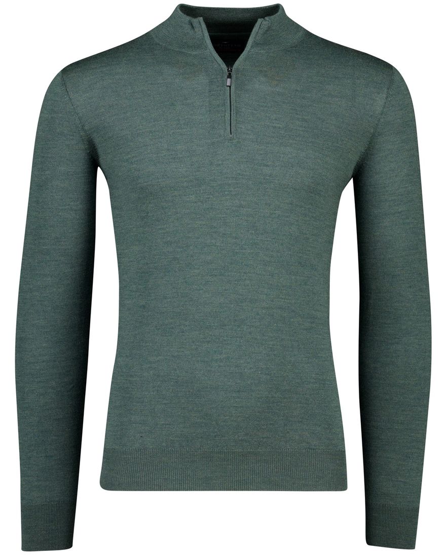 half zip trui portofino groen