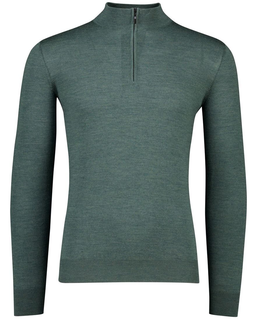 half zip trui portofino groen