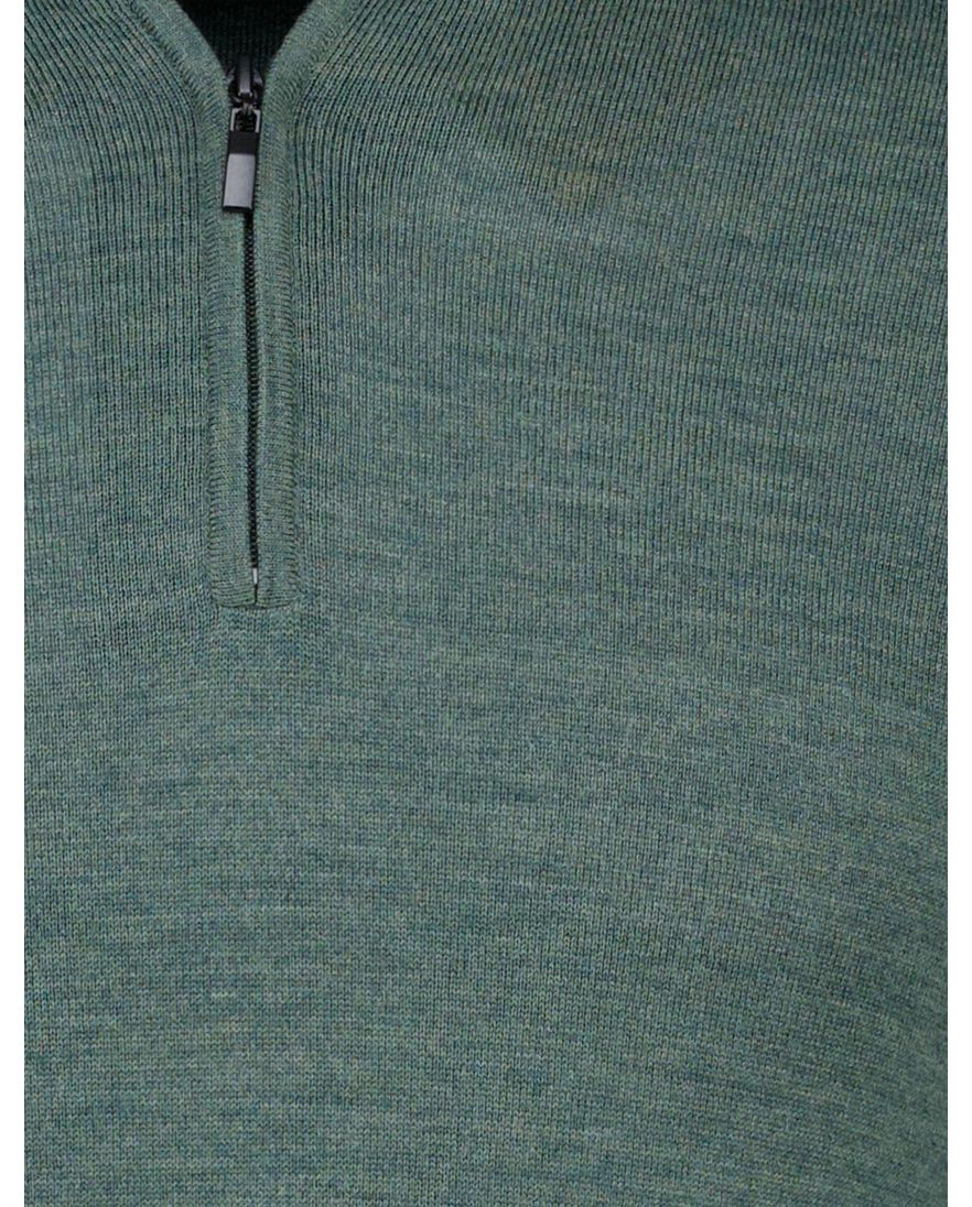 half zip trui portofino groen