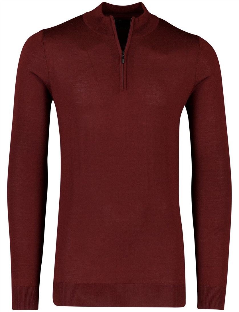 trui extra lange mouwlengte Portofino rood