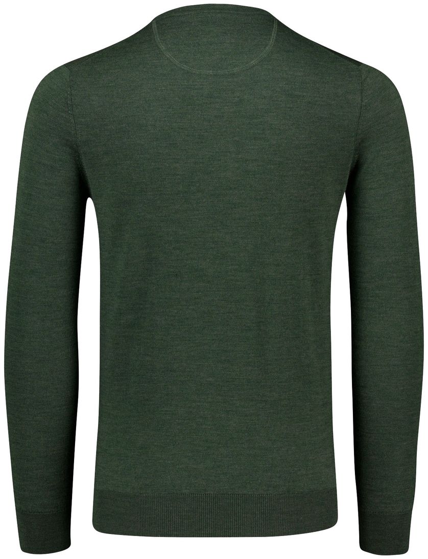 trui Portofino groen gemeleerd