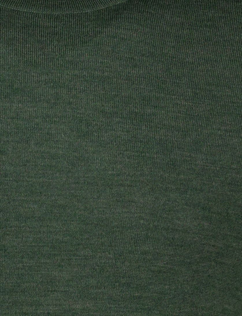 trui Portofino groen gemeleerd