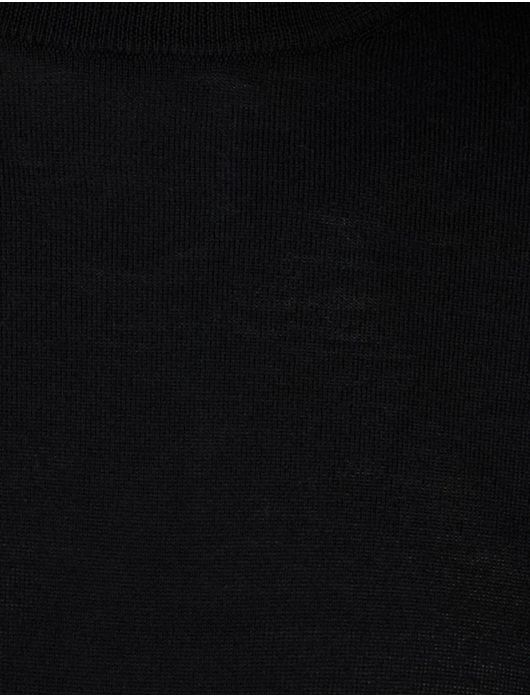 Portofino turtleneck trui zwart