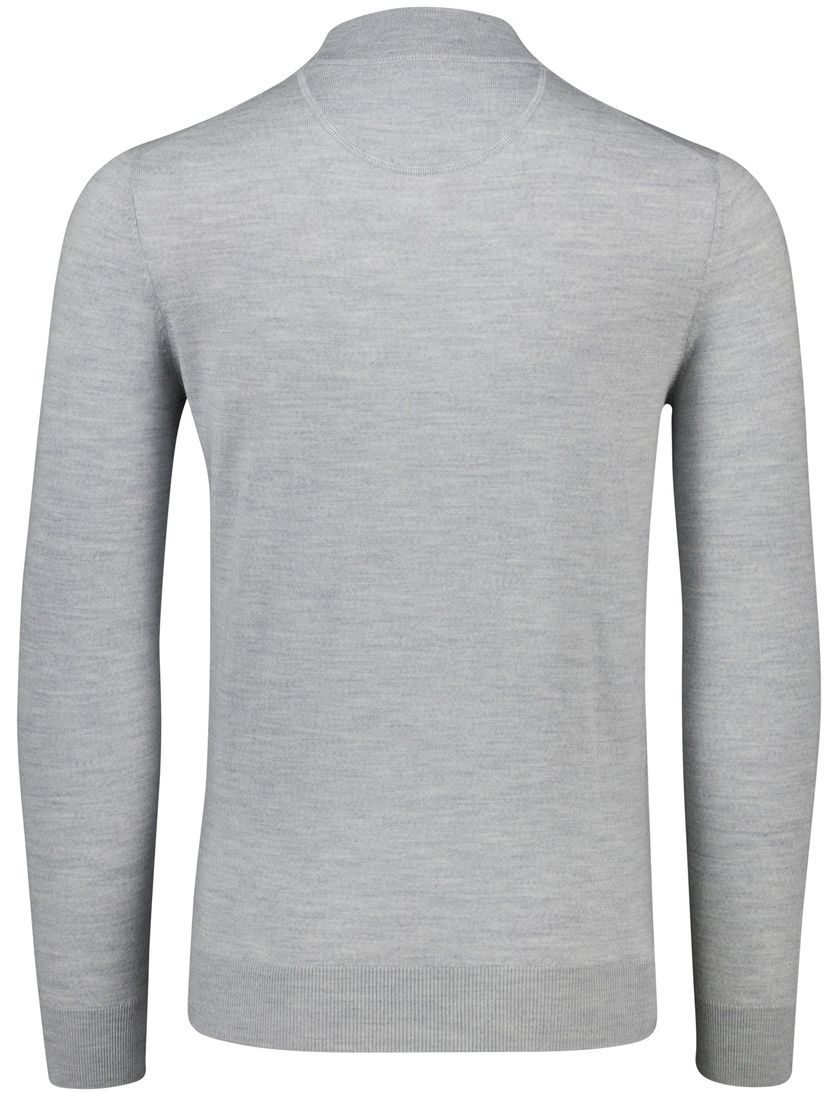 trui Portofino grijs turtleneck gemeleerd