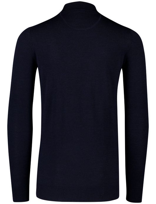 Portofino trui turtle neck donkerblauw