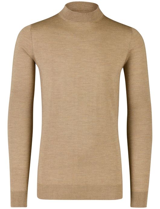 Portofino turtle neck trui bruin