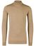 Portofino turtle neck trui bruin