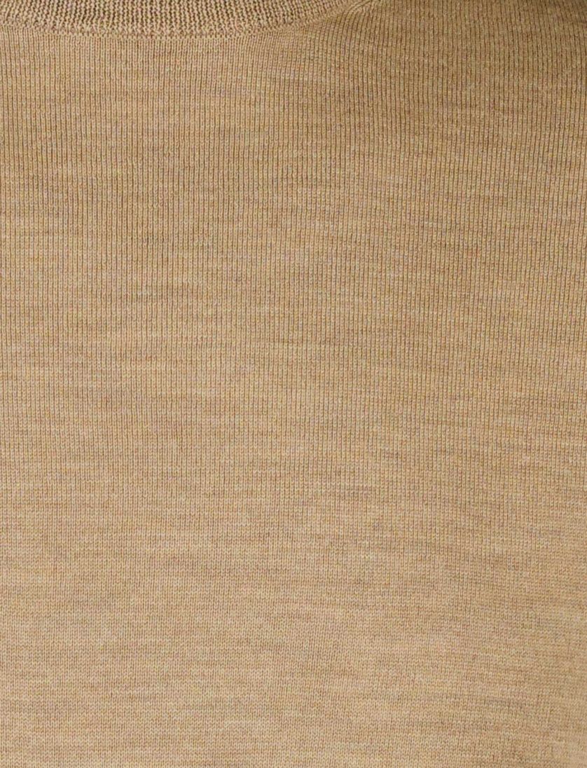 turtle neck trui portofino bruin