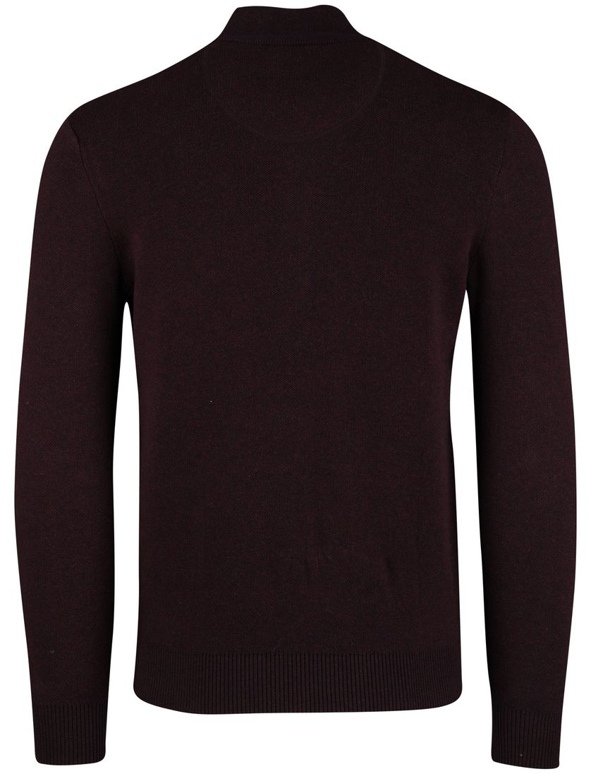 Bordeaux vest Portofino katoen