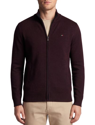 Portofino Bordeaux vest Portofino katoen