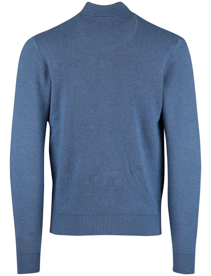 Blauw Portofino vest katoen