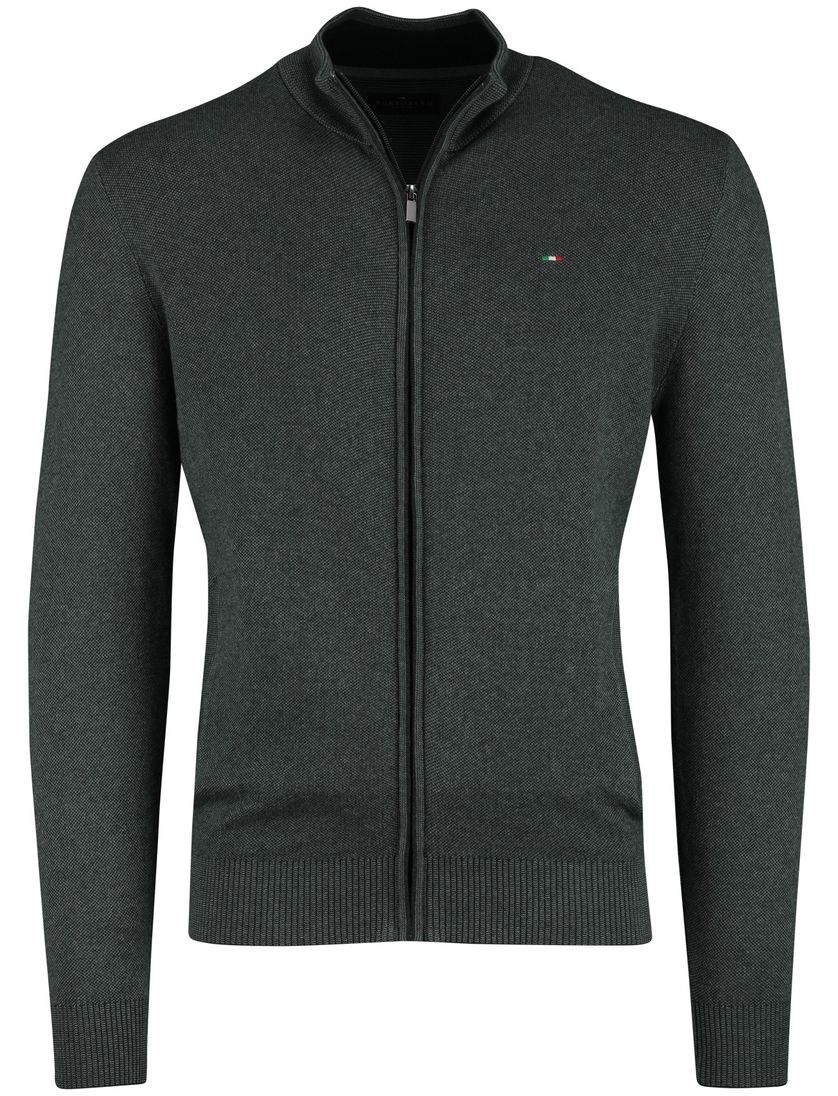 Groen Portofino vest katoen