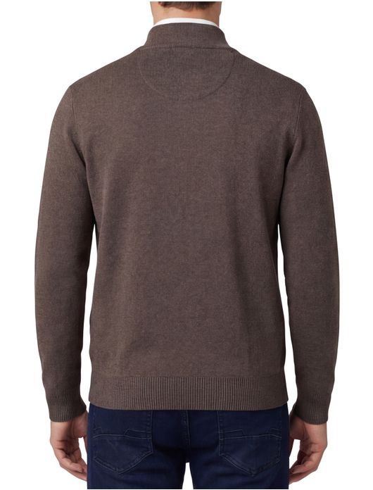 Portofino katoenen vest taupe