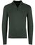 Portofino half zip trui groen gemeleerd