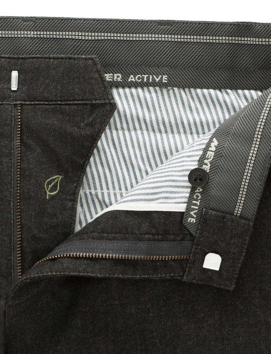 Meyer Pantalon chino antraciet Bonn
