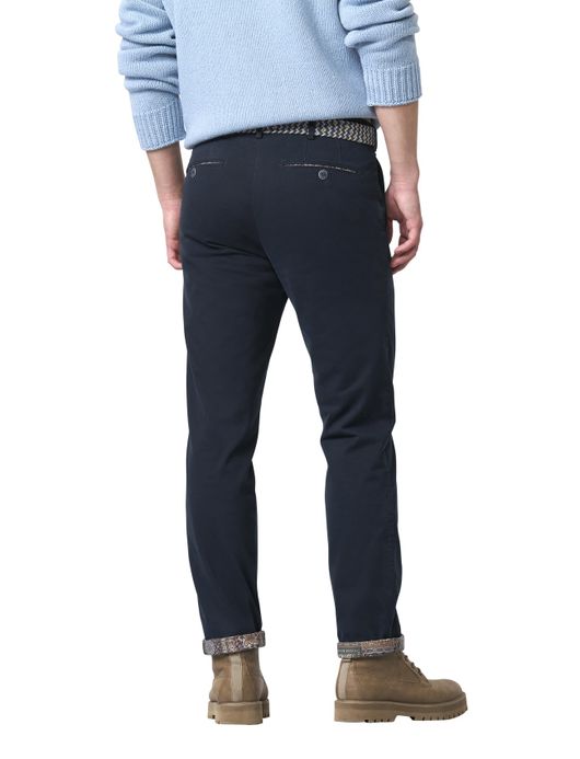 Meyer Pantalon chino donkerblauw Bonn