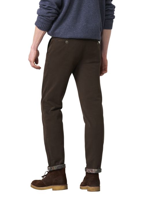 Meyer Pantalon chino bruin Bonn