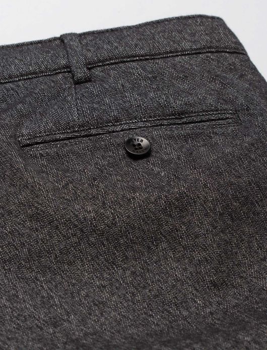 Meyer Pantalon chino grijs Bonn