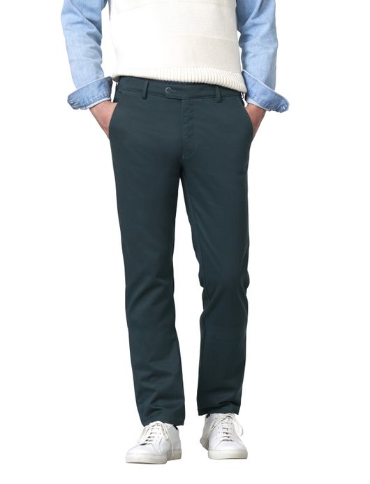 Meyer Pantalon chino blauw Bonn