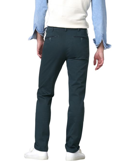 Meyer Pantalon chino blauw Bonn