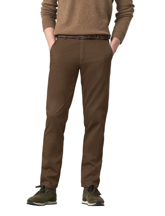 Meyer Pantalon chino bruin bonn