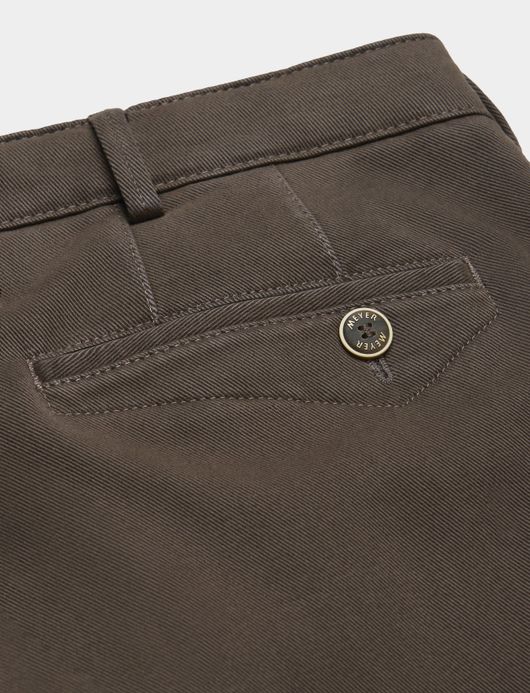 Meyer Pantalon chino bruin Dublin